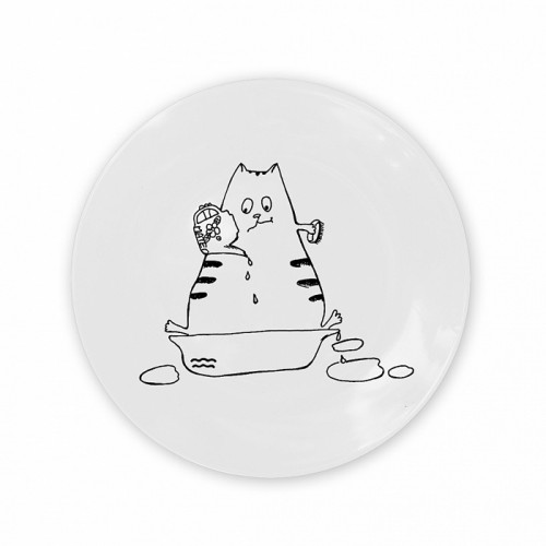 тарелка кот-водолей в Орле