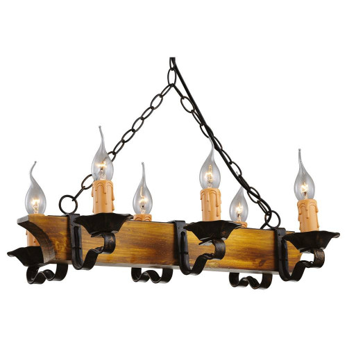 подвесная люстра arte lamp taverna a9525lm-6br в Орле