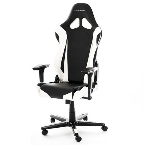 кресло геймерское dxracer racing черно-белое в Орле
