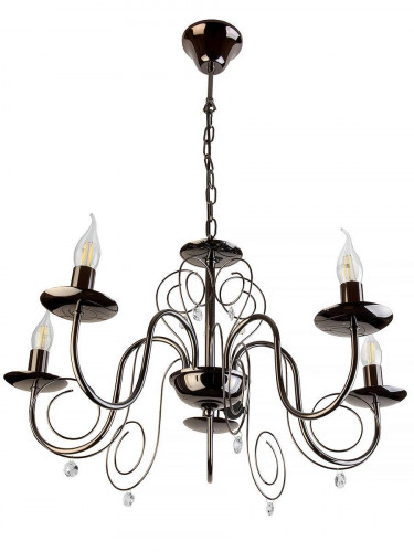 подвесная люстра toplight sylvia tl6040d-05bc в Орле