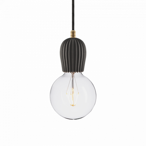 подвесной светильник beton rib black brass в Орле