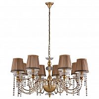 подвесная люстра crystal lux alegria sp8 gold-brown в Орле