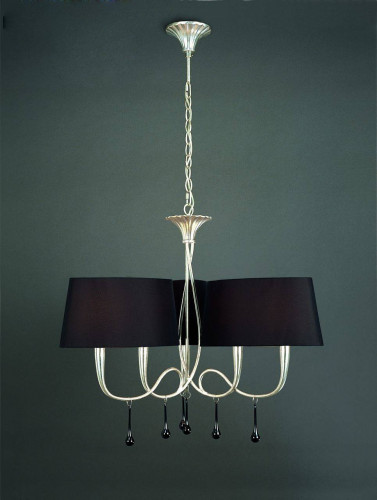 подвесная люстра mantra paola painted silver 3530 в Орле