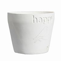 цветочный горшок happy белый в Орле