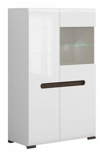 шкаф-витрина для посуды black red white ацтека reg1w1d/14/9 в Орле
