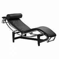 шезлонг chaise longue lc4 черный в Орле