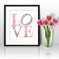 постер love а4 в Орле
