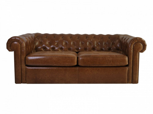 диван chesterfield прямой коричневый в Орле