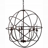 люстра foucault's orb crystal nude коричневая в Орле