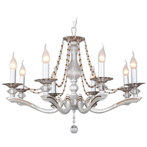подвесная люстра idlamp eloisa 259/8-whiteplatina в Орле