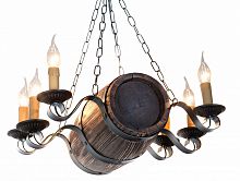 люстра бочонок коричневая в Орле