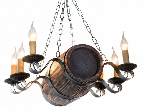 люстра бочонок коричневая в Орле