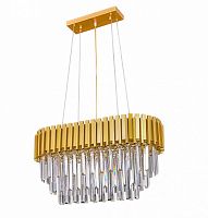 люстра emerald l66 латунь, прозрачное стекло в Орле