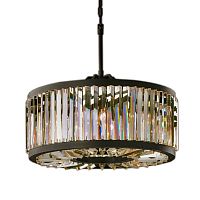люстра welles round d50 черная, прозрачное стеко в Орле