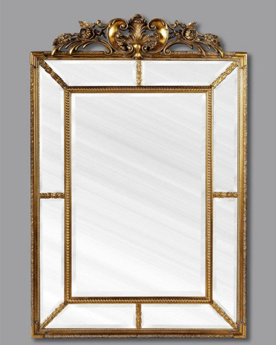 зеркало прямоугольное настенное золото ланкастер antique gold в Орле