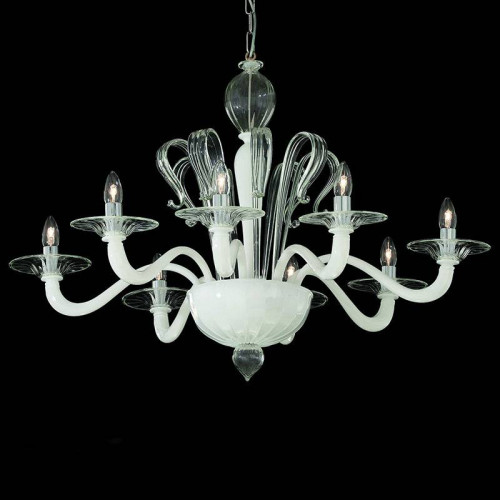 подвесная люстра ideal lux sogno sp8 bianco в Орле