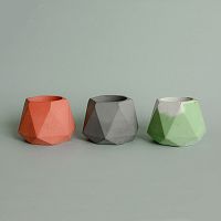 подсвечник из бетона под мрамор eco линту, 6 см в Орле