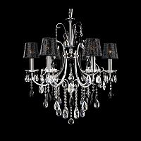 люстра md92721-6a от illuminati прозрачная/черная/ хром в Орле
