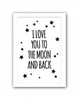 постер to the white moon and back а4 в Орле