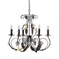 люстра 4962/6_v0580 от mm lampadari коричневая в Орле