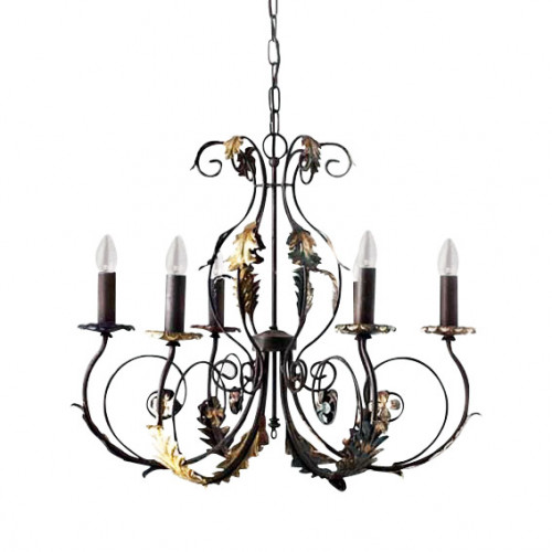 люстра 4962/6_v0580 от mm lampadari коричневая в Орле