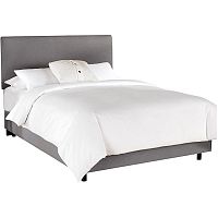 кровать двуспальная 180х200 серая frank platform gray в Орле