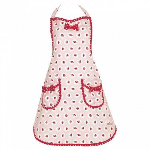 фартук strawberry pale pink w/bow в Орле
