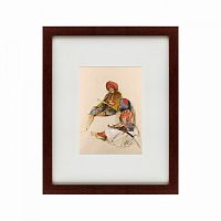 картина: albanian guards in bursa, turkey, 1850 в Орле