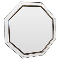 зеркало серебряное венецианское восьмиугольное большое octagon в Орле