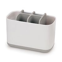 органайзер для зубных щеток easystore большой белый-серый в Орле