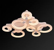 потолочный светодиодный светильник idlamp jenevra 397/l8pf-ledwhitechrome в Орле
