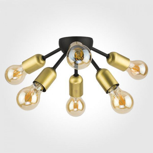 потолочная люстра tk lighting 1467 estrella black в Орле