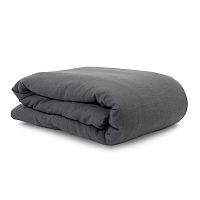пододеяльник изо льна темно-серого цвета essential 150х200 в Орле