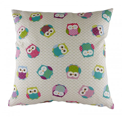 подушка с принтом owl print pink в Орле