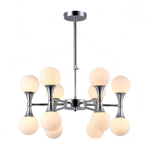 подвесная люстра arte lamp a9162lm-12cc белая в Орле