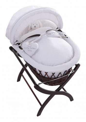 колыбель-переноска premium moses basket темная, белое белье в Орле
