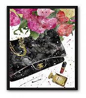постер сумка чёрная chanel а4 в Орле