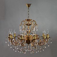 подвесная люстра ambiente alicante 8888/10 ab tear drop бронза в Орле