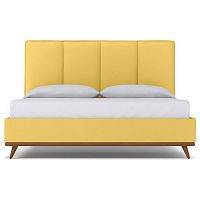 кровать двуспальная 180х200 желтая carter gold в Орле