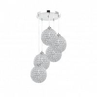 дизайнерская подвесная люстра spot light imperia 8220528 хром в Орле