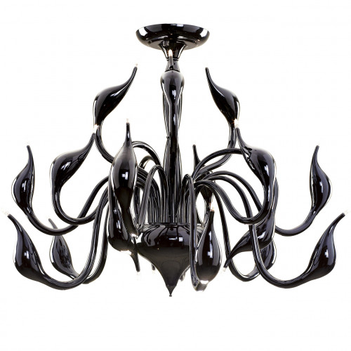 потолочная люстра lightstar cigno collo bk 751187 в Орле