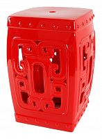 керамический столик-табурет oriental stool red в Орле