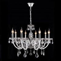 подвесная люстра crystal lux glamour sp-pl8 белая в Орле