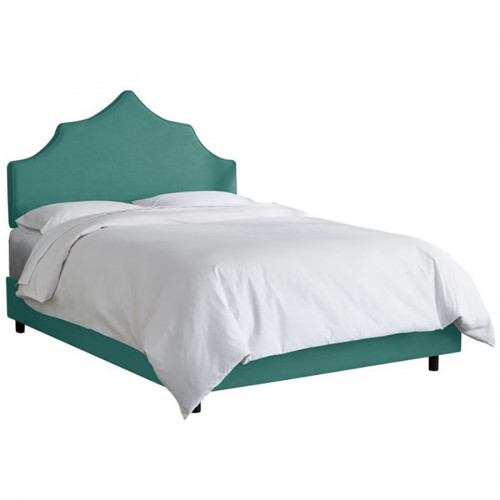 кровать двуспальная 160х200 бирюзовая camille light teal в Орле
