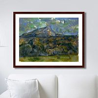 картина: mont sainte-victoire, 1906г. в Орле