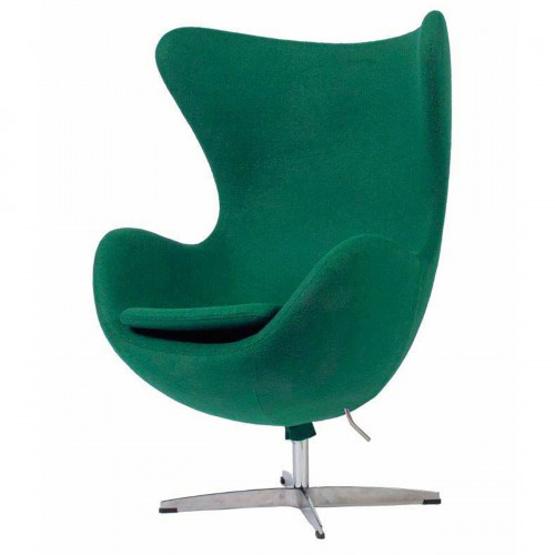 кресло egg chair темно-зеленое в Орле