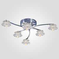 потолочная люстра eurosvet 80106/6 хром в Орле