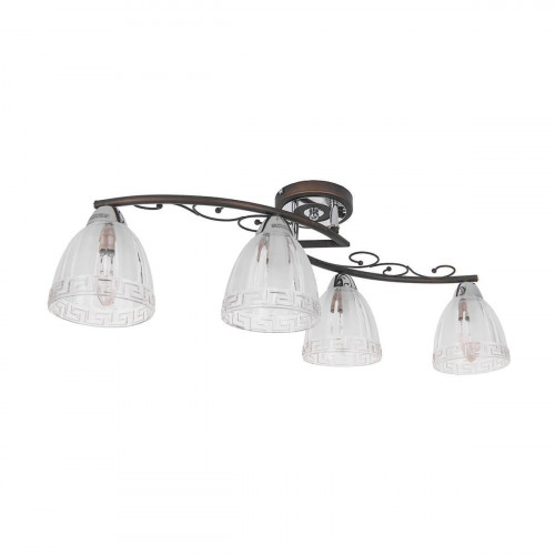 потолочная люстра idlamp nield 232/4pf-blackchrome в Орле