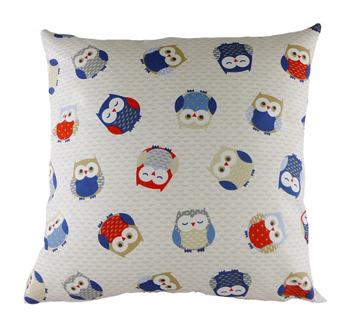 подушка с принтом owl print blue в Орле