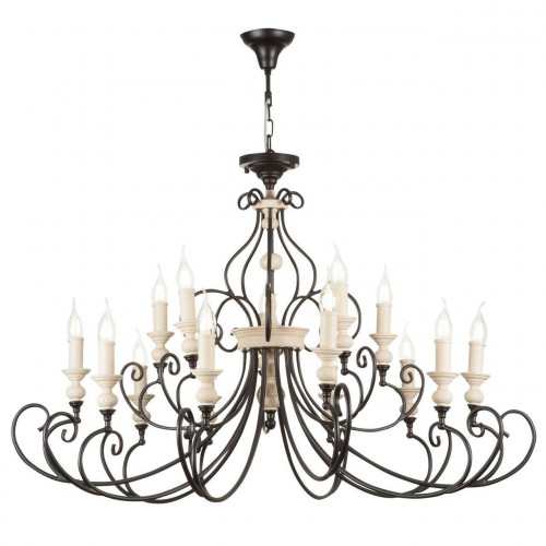 подвесная люстра maytoni karina h631pl-15b бежевая в Орле
